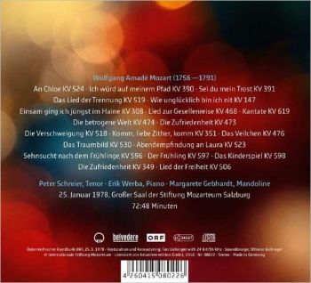 Mozart CD, Schreier-Werba