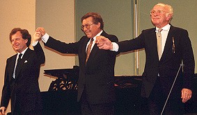 Peter Schreier, András Schiff & Gert Westphal, Konservatoriumsaal Feldkirch 1995